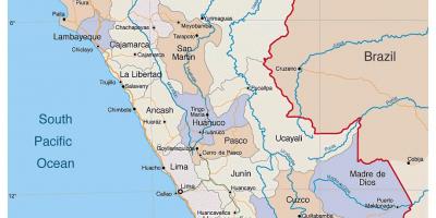 Mapa ng mga detalyadong mga mapa ng Peru