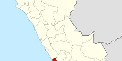 Mapa ng ica Peru
