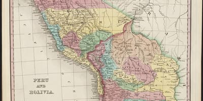 Mapa ng sinaunang Peru 