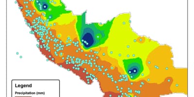 Mapa ng Peru klima