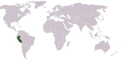 Mapa ng Peru global