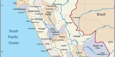 Mapa ng Peru pinangitan