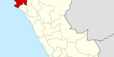 Mapa ng Peru piura