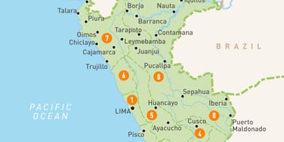 Mapa ng Peru trujillo
